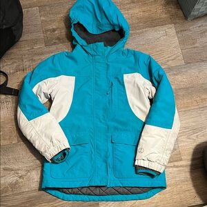 Medium 10/12 unisex Lands' End Squall Kids Snow Jacket Coat